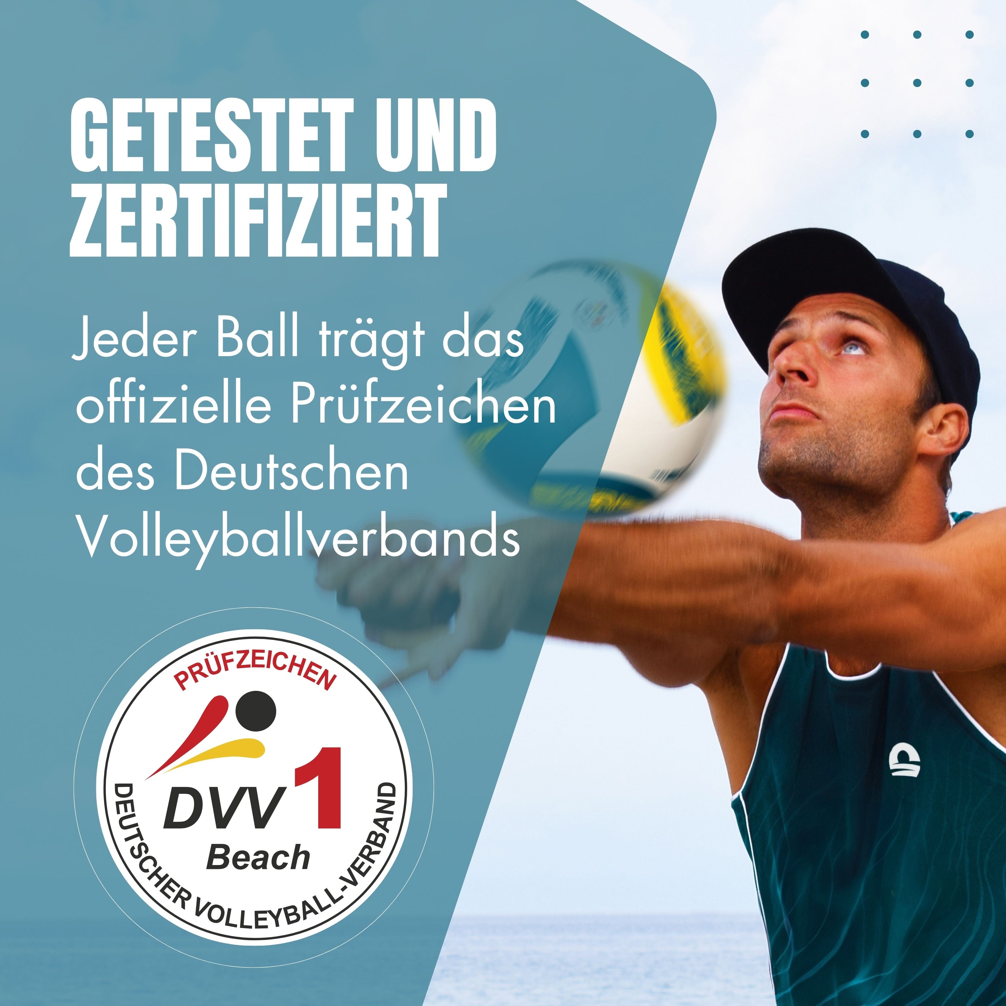 SunPro Beachvolleyball, DVV1 zertifiziert