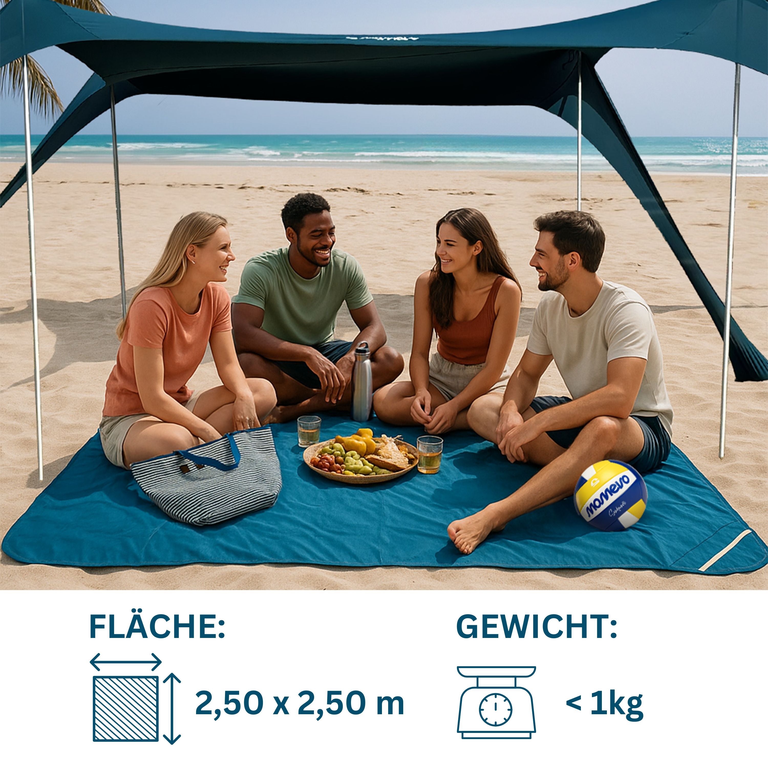 BeachNest XXL Stranddecke