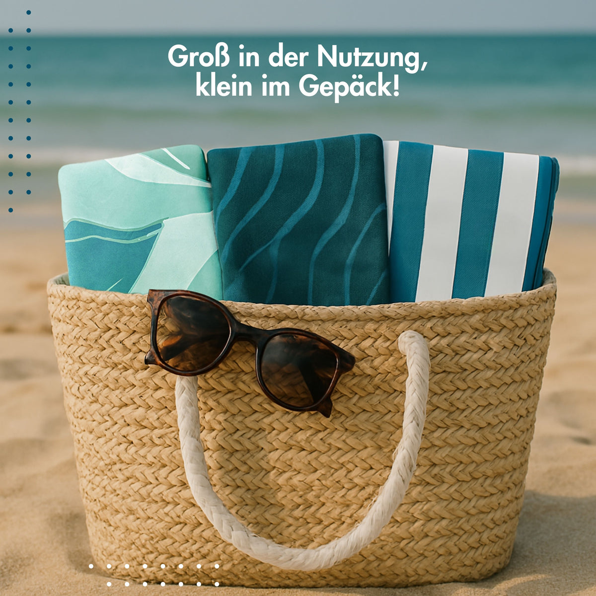 Mikrofaser-Handtuch SunChill 80 × 160 cm
