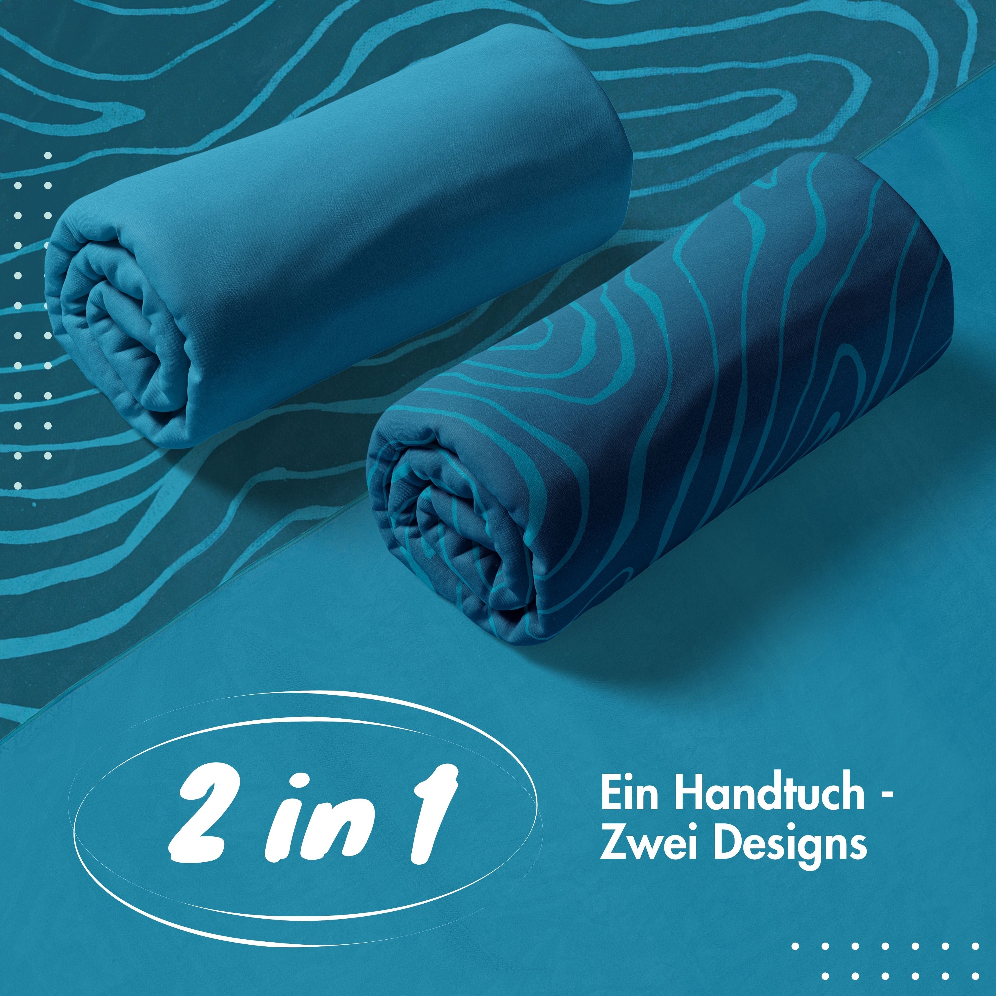 Mikrofaser-Handtuch SunChill 80 × 160 cm