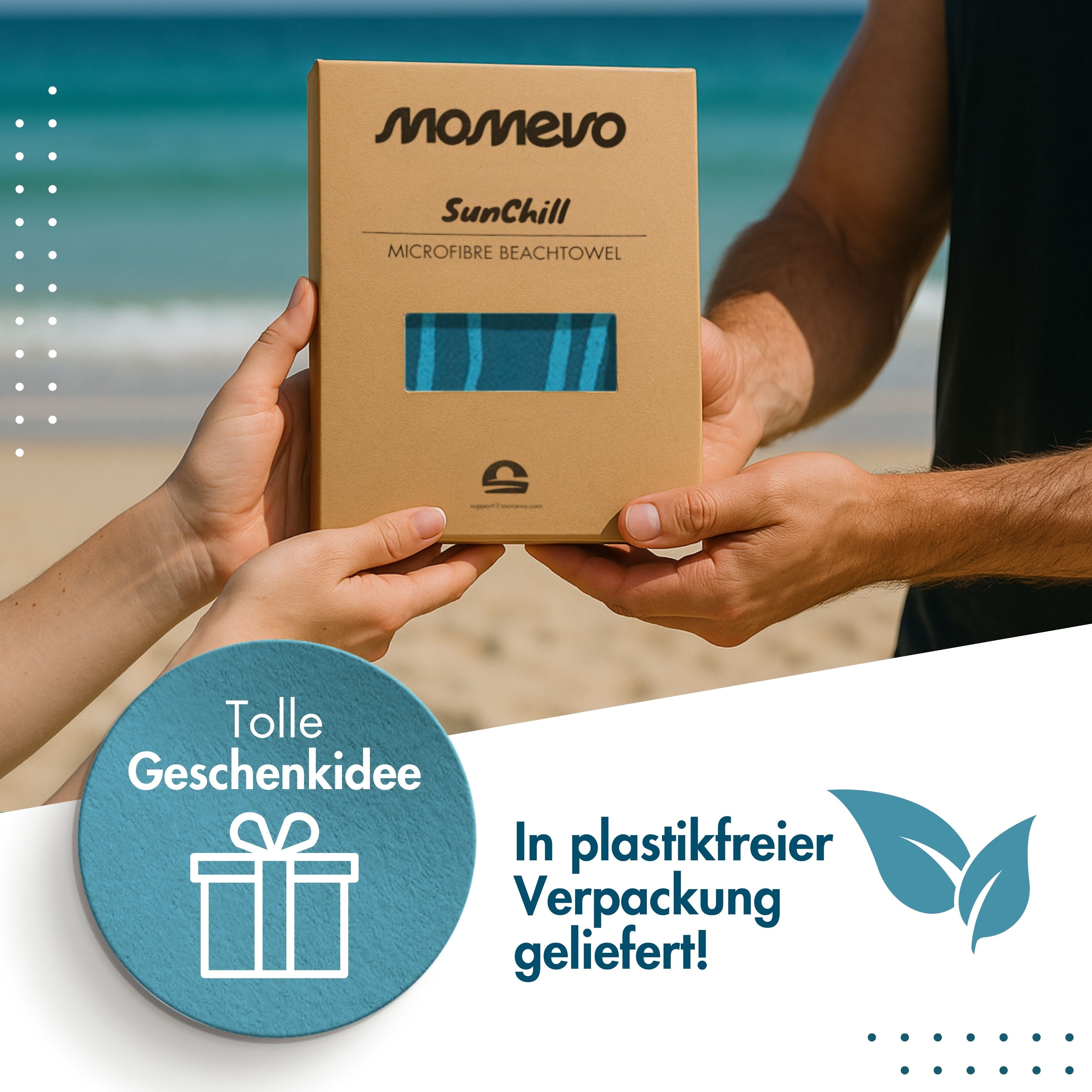 Mikrofaser-Handtuch SunChill 80 × 160 cm