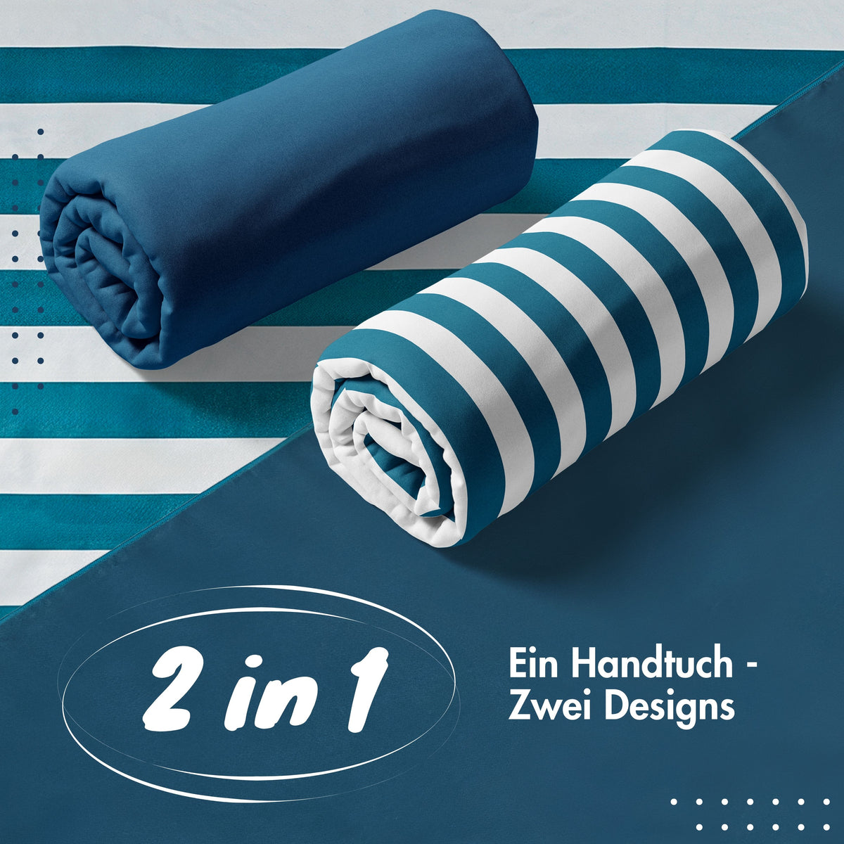 Mikrofaser-Handtuch SunChill 80 × 160 cm