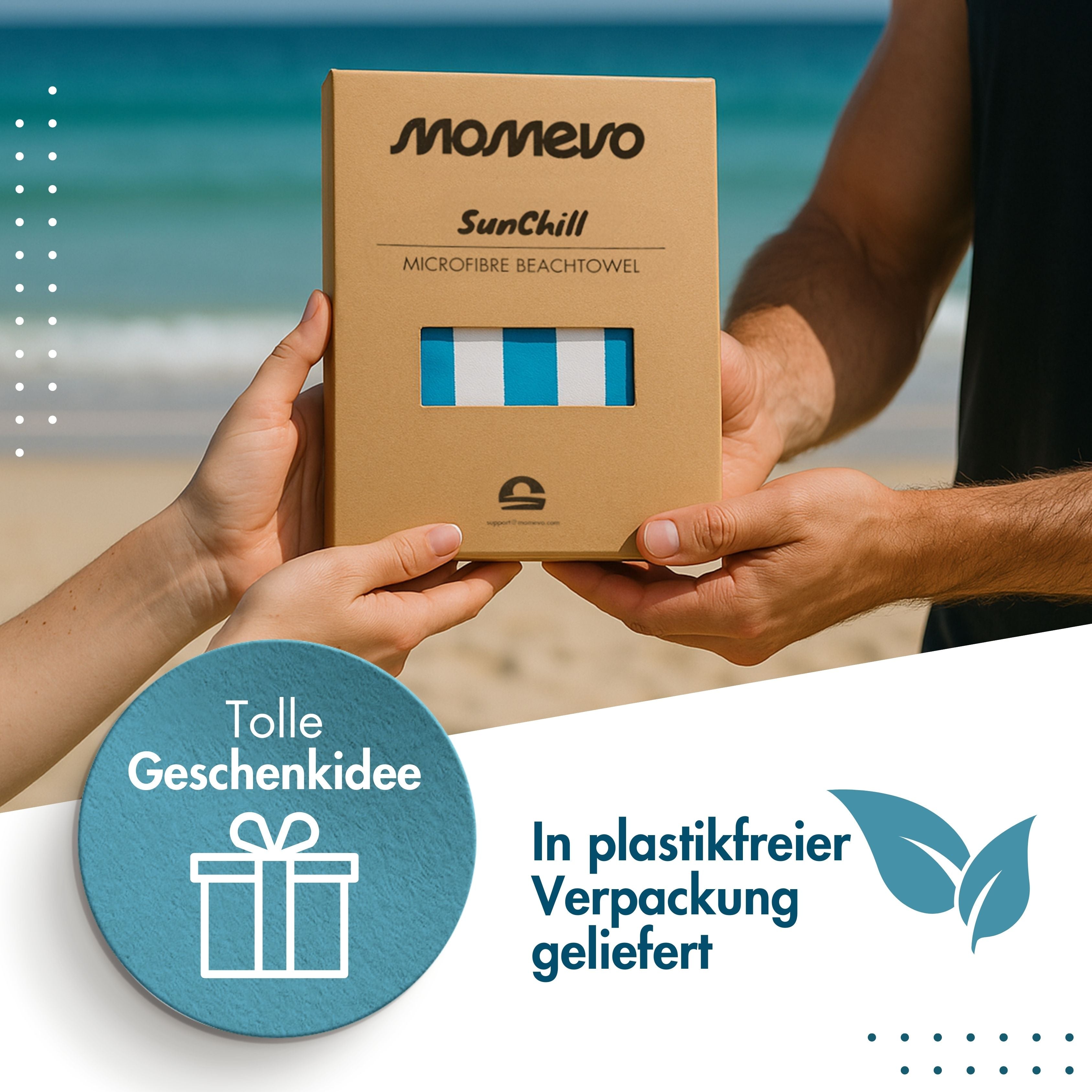 Mikrofaser-Handtuch SunChill 80 × 160 cm