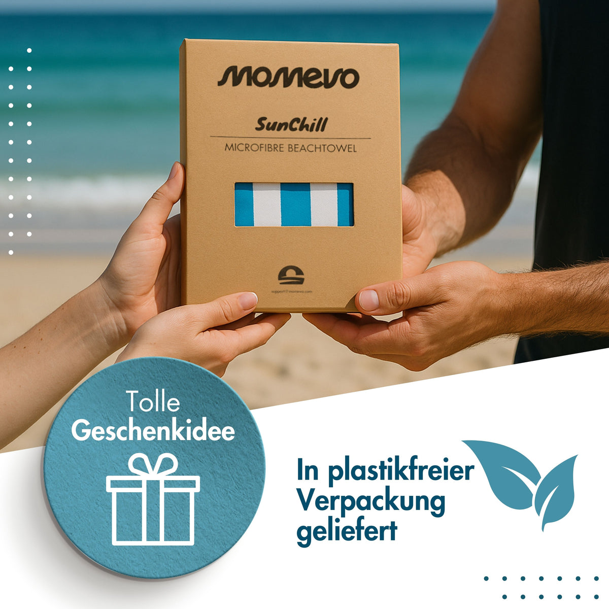 Mikrofaser-Handtuch SunChill 80 × 160 cm