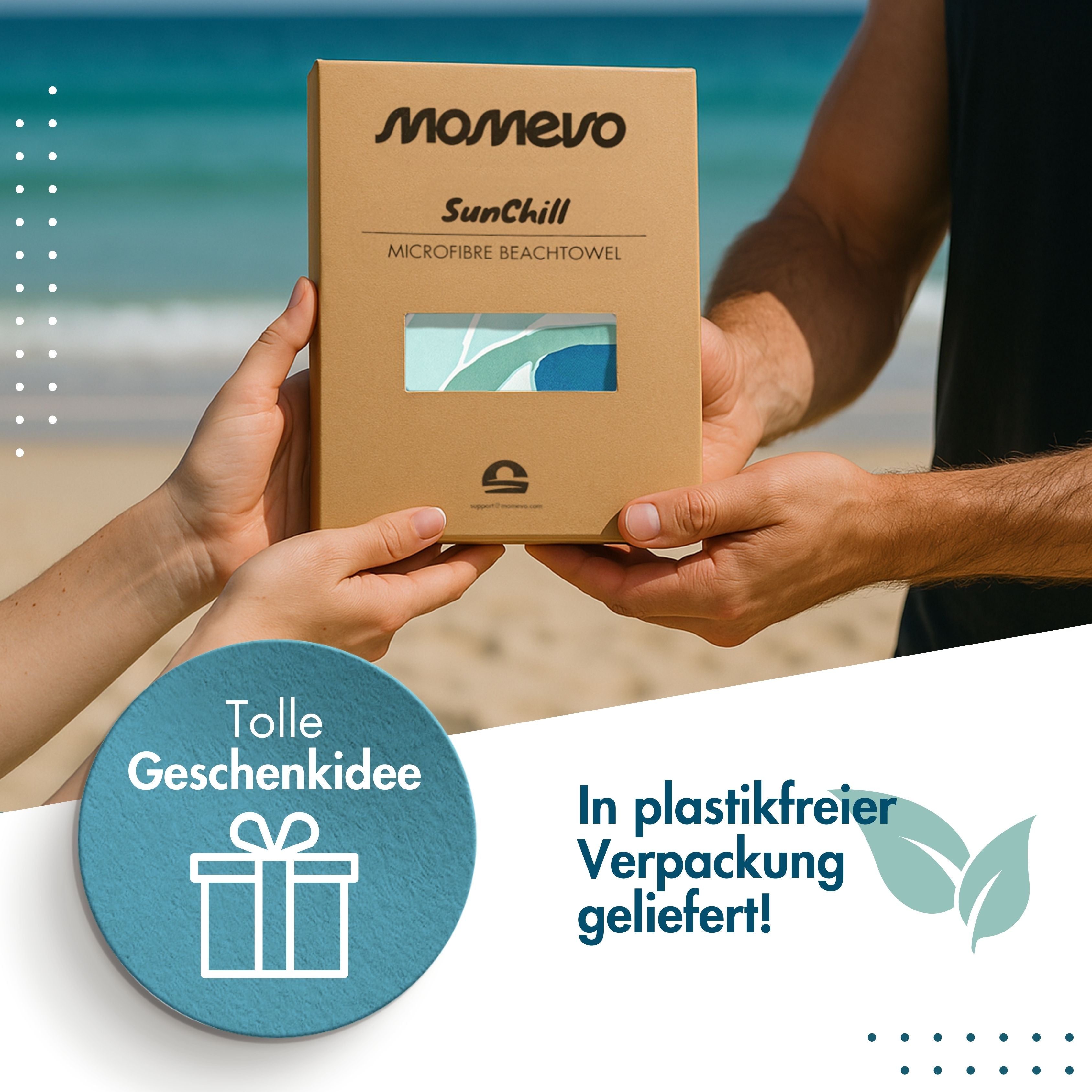 Mikrofaser-Handtuch SunChill 80 × 160 cm