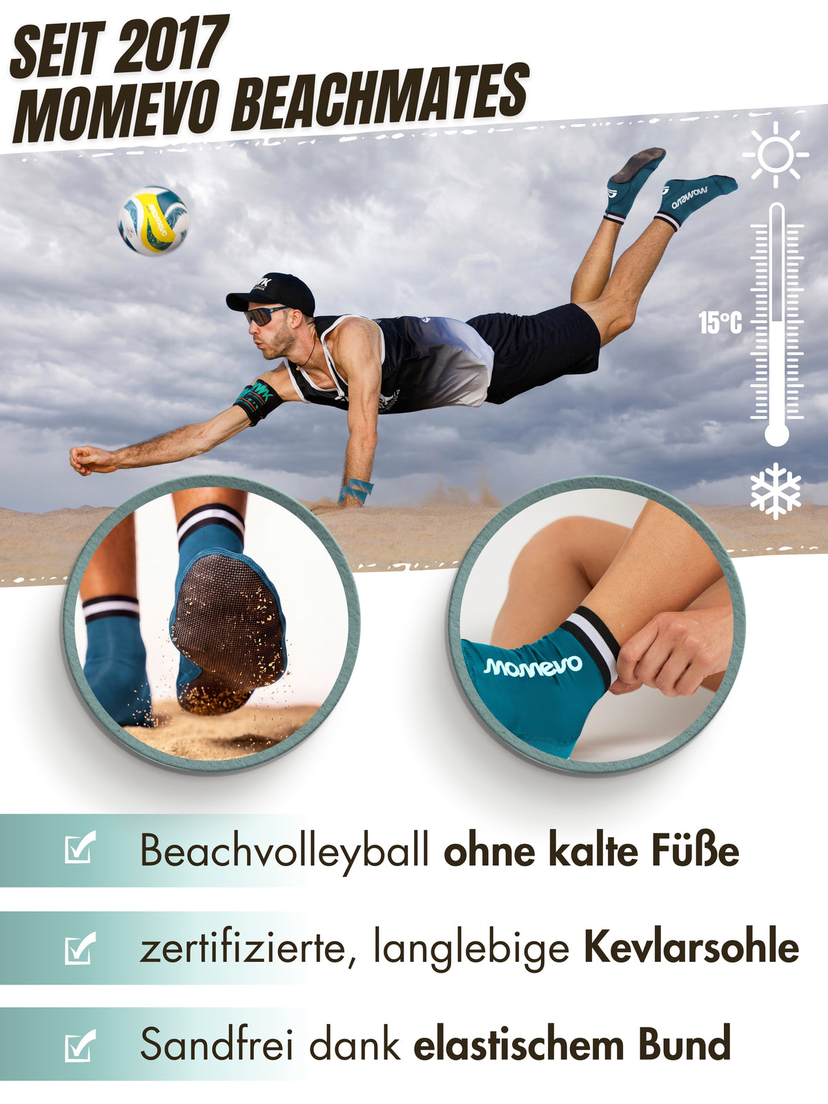 Beachmates Pro Beachsocken