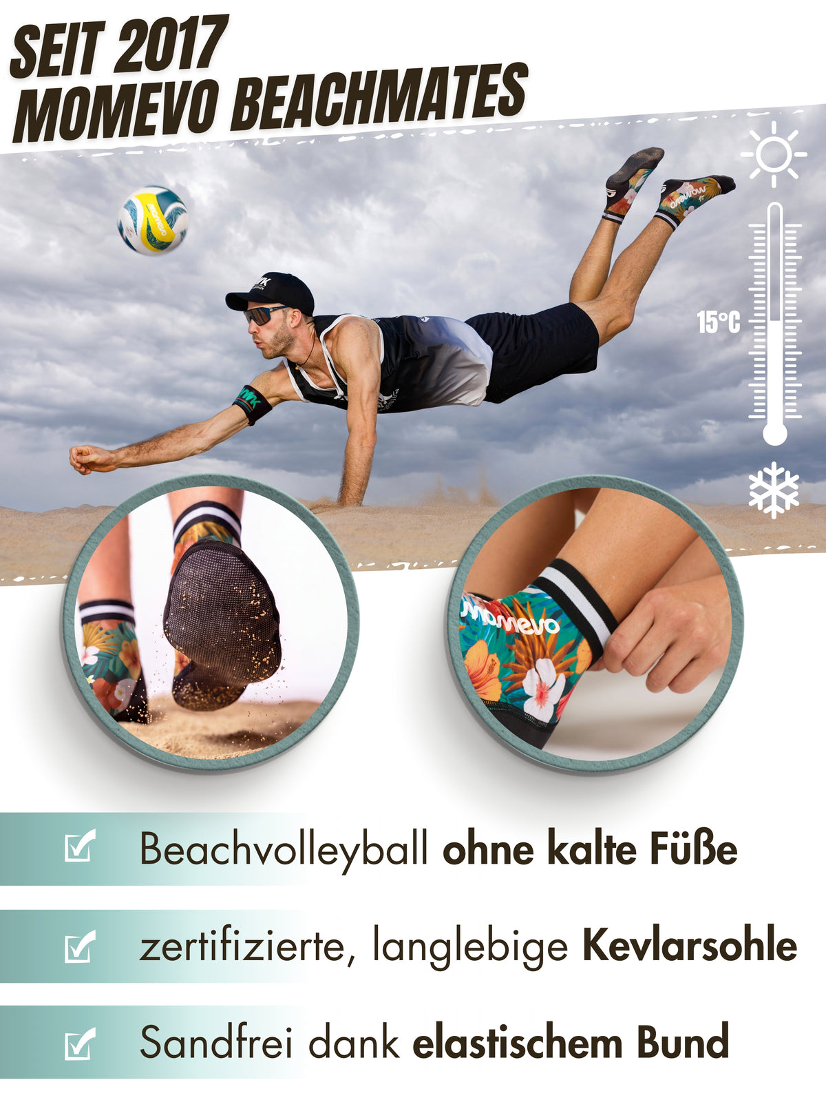 Beachmates Pro Beachsocken