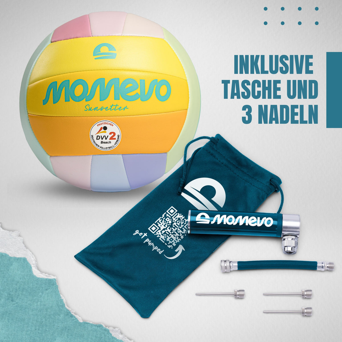 Sunsetter Beachvolleyball, DVV2 zertifiziert