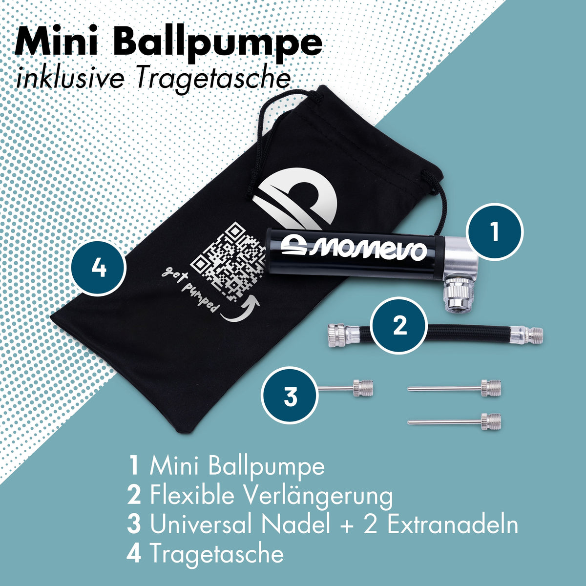 Pompa per palline PocketAir Mini