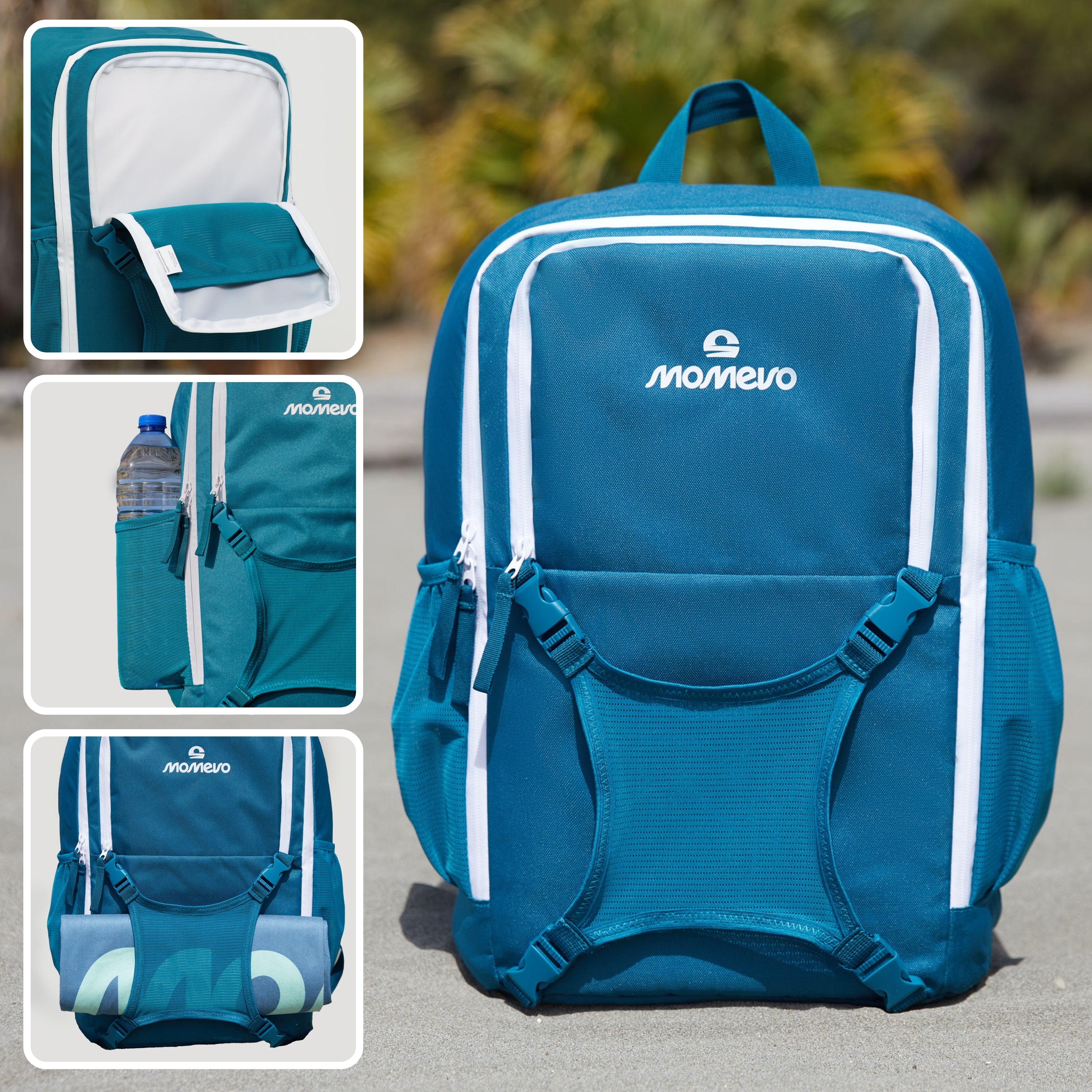 Momevo cooling backpack Chillpack with two ice packs