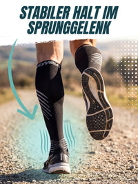 BambooSox – Sport Kompressionsstrümpfe aus zertifiziertem Bambus | 2 Paar