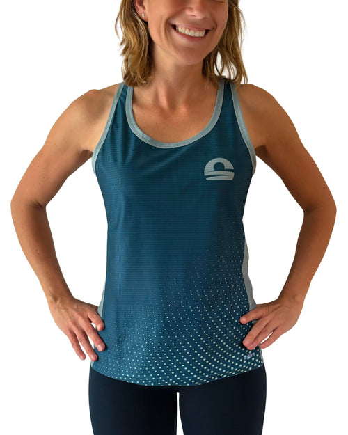 Damen Tanktop Beach Hero Petrol