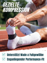 BambooSox – Sport Kompressionsstrümpfe aus zertifiziertem Bambus | 2 Paar
