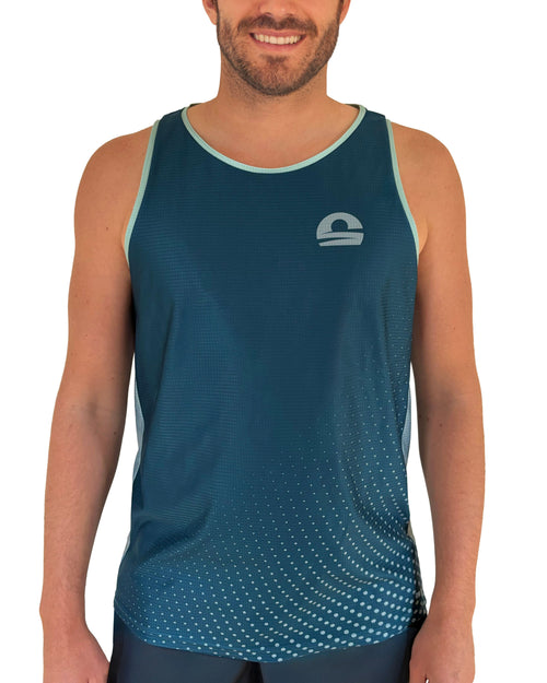Herren Tanktop Beach Hero Petrol