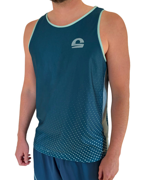 Herren Tanktop Beach Hero Petrol