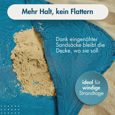 BeachNest XXL Stranddecke