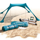 Momevo Sunsail Strandzelt Sonnensegel mit UPF50+