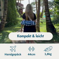 Momevo Sunsail Strandzelt Sonnensegel mit UPF50+