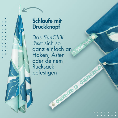 Mikrofaser-Handtuch SunChill 80 × 160 cm