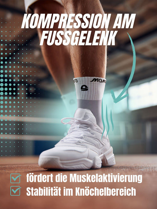 VolleySox – Premium Volleyball Socken mit Grip-Pads | 3 Paar