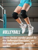 VolleySox – Premium Volleyball Socken mit Grip-Pads