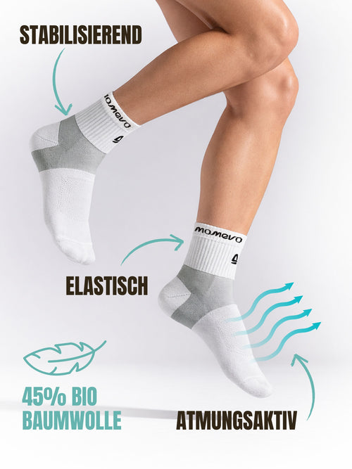 VolleySox – Premium Volleyball Socken mit Grip-Pads | 2 Paar