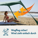 Momevo Sunsail Strandzelt Sonnensegel mit UPF50+