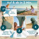Momevo Sunsail Strandzelt Sonnensegel mit UPF50+