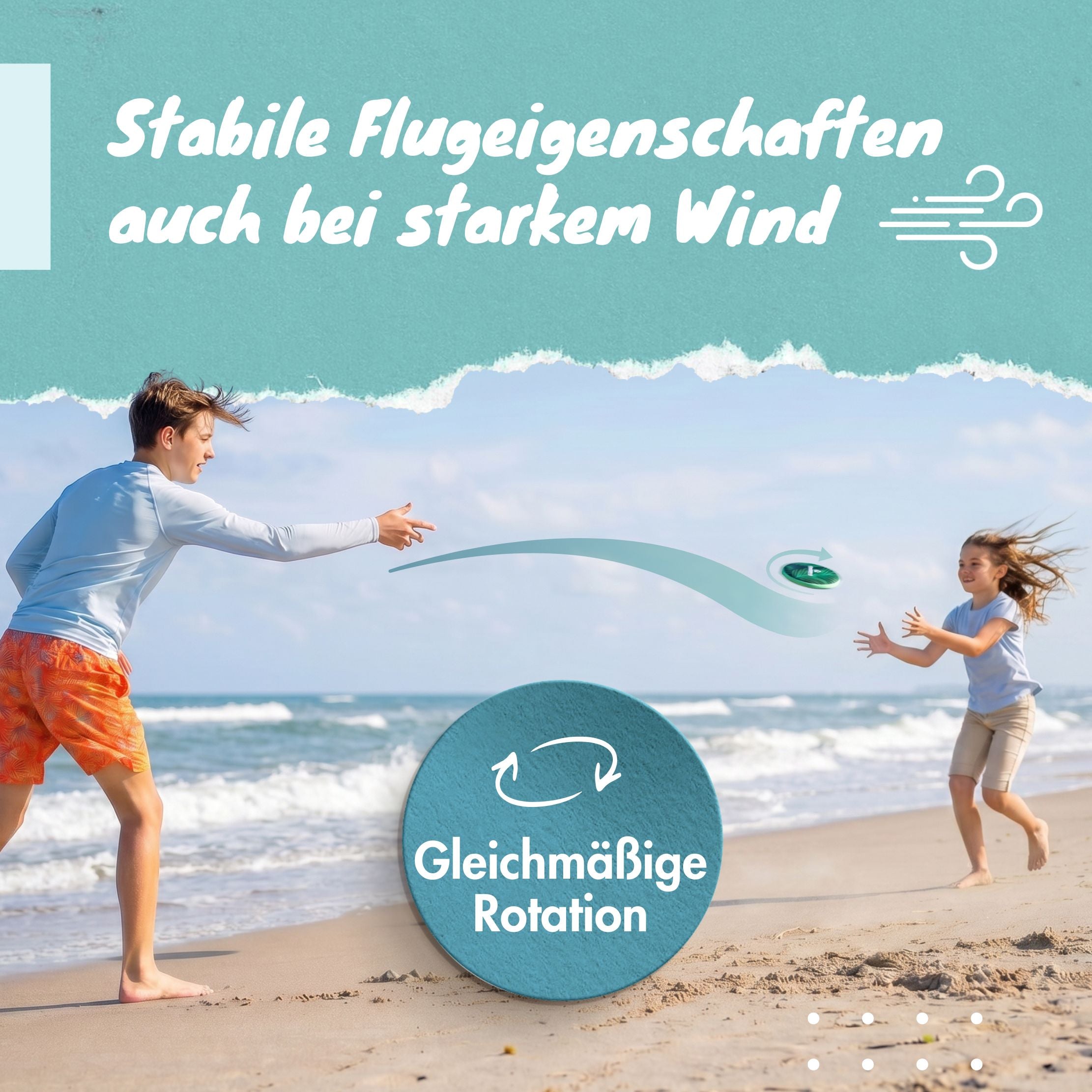 Weiche Frisbeescheibe FlyBuddy aus Neopren
