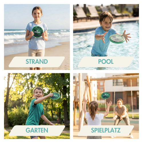 Weiche Frisbeescheibe FlyBuddy aus Neopren