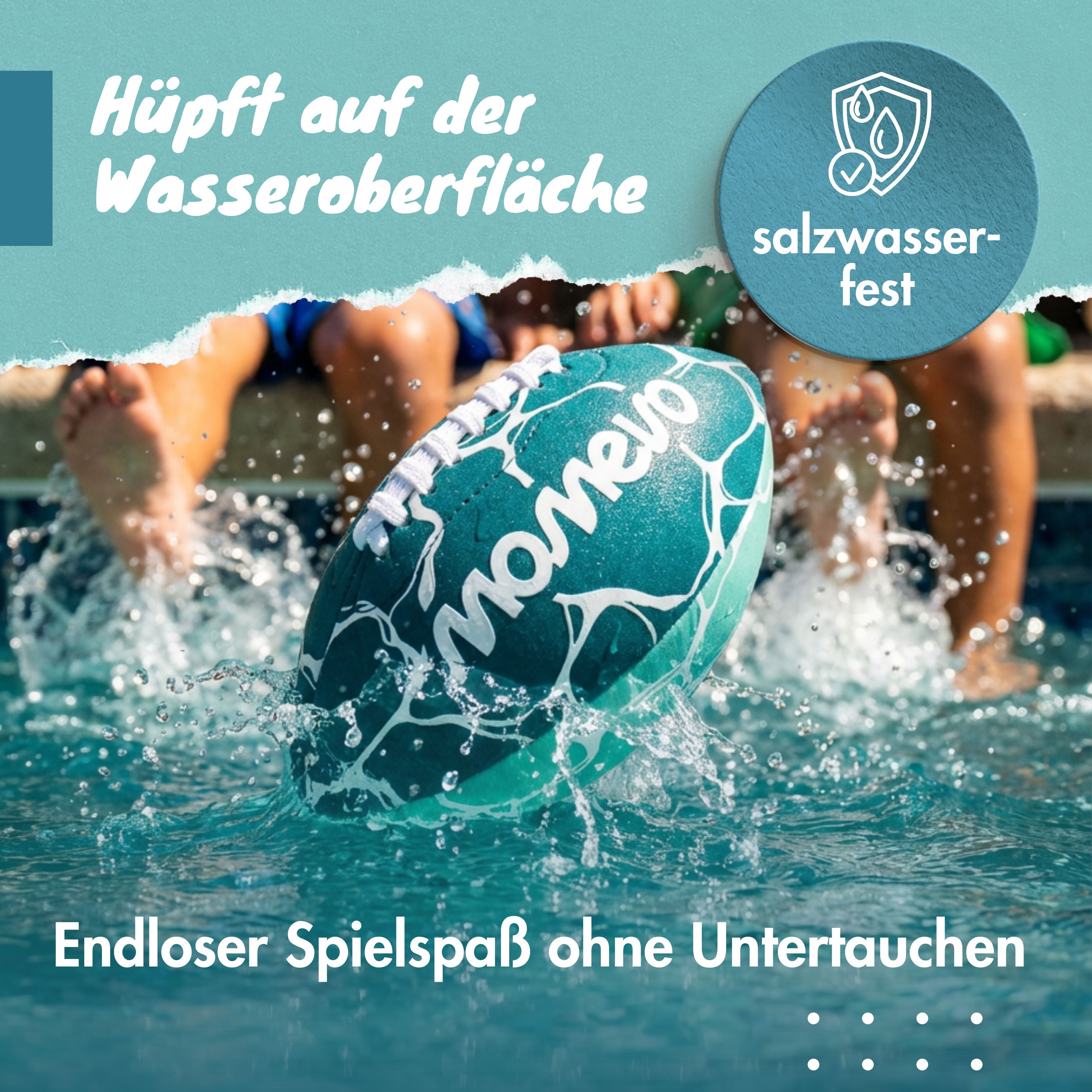 Weicher American Football BeachBuddy Egg aus Neopren