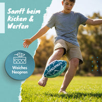 Weicher American Football BeachBuddy Egg aus Neopren