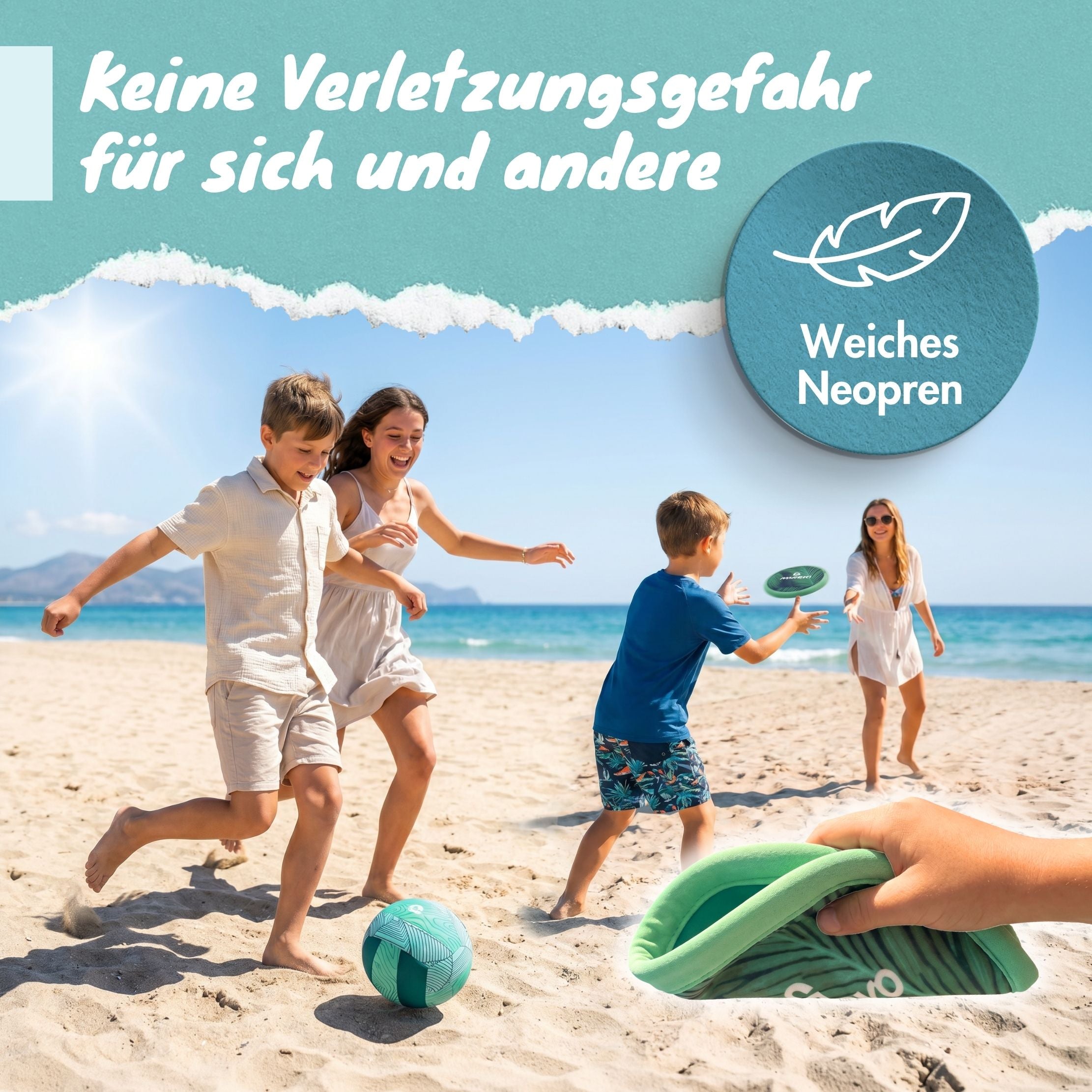 BeachBuddy Kinder Wasser Spielzeug Set – 5er Bundle