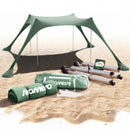 Momevo Sunsail Strandzelt Sonnensegel mit UPF50+