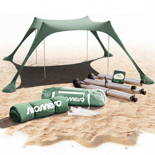 Momevo Sunsail Strandzelt Sonnensegel mit UPF50+