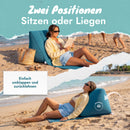 Airlounge Strandlehne aufblasbarer Beach Lounger Petrolblau