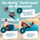 Airlounge Strandlehne aufblasbarer Beach Lounger Petrolblau