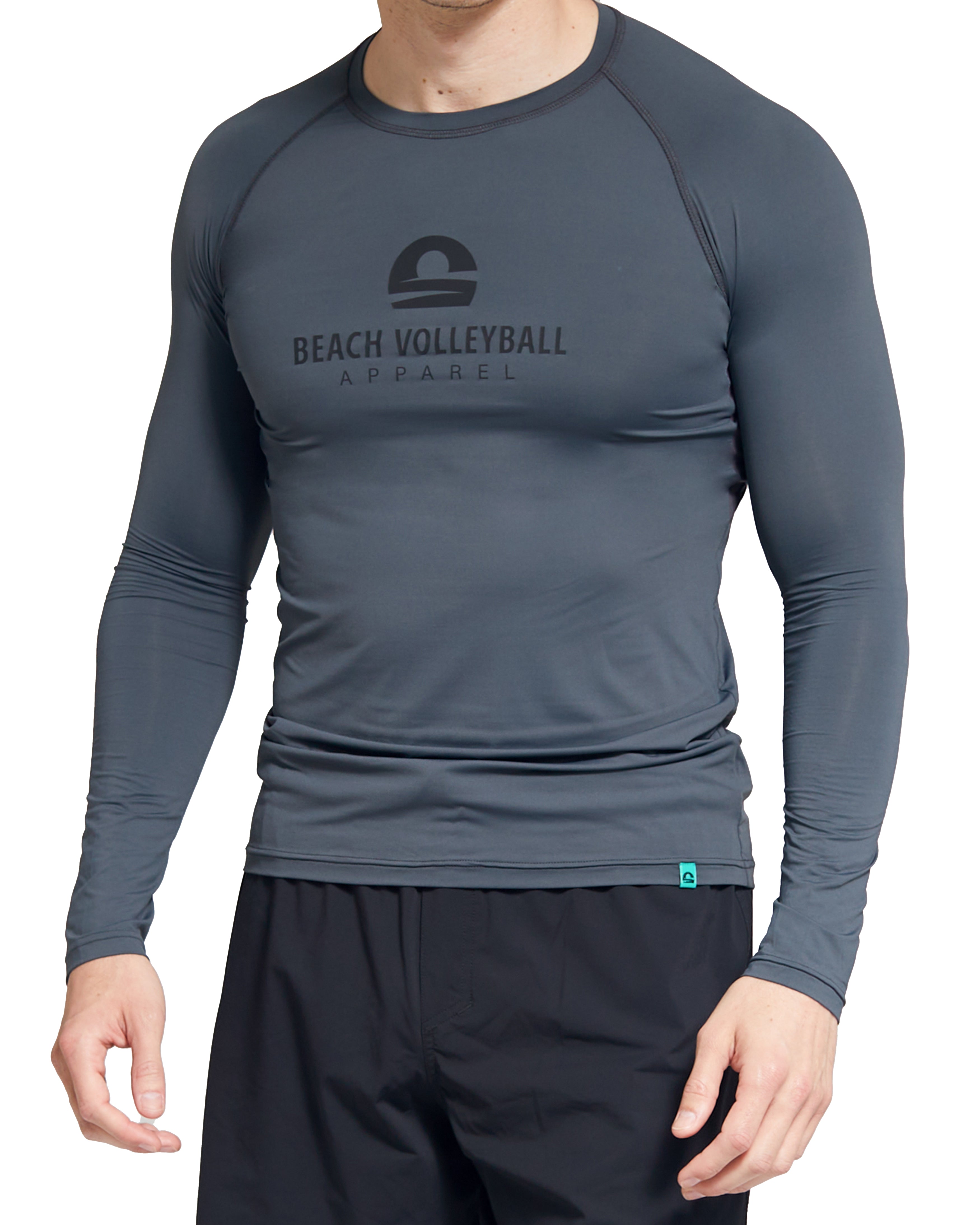 Beachvolleyball Longsleeve Top Herren