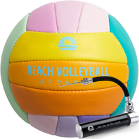 Beachvolleyball SunSetter, offizielle Größe, handgenäht, robust, wasserdicht