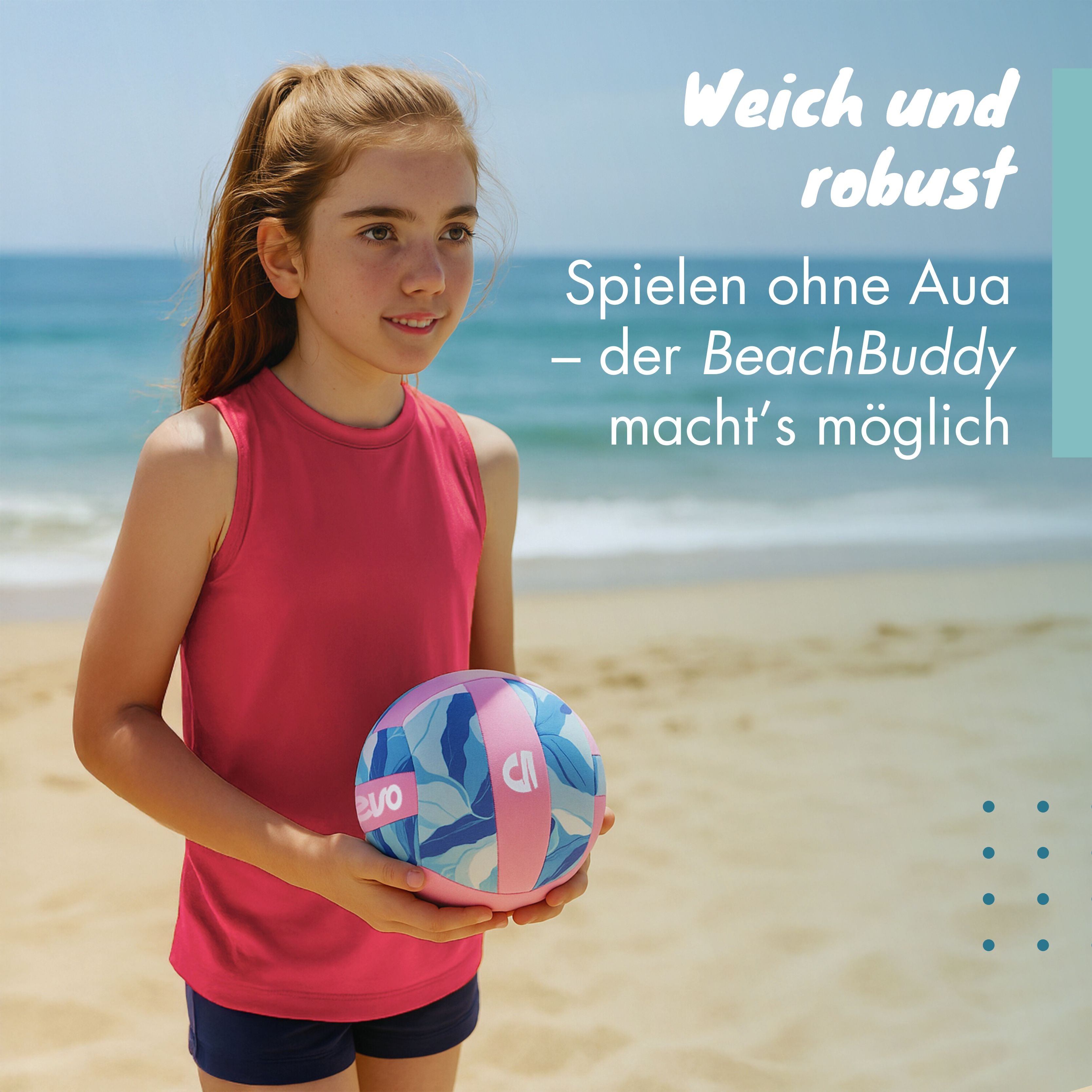Kinderball Beachbuddy aus Neopren Größe 2