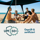 Tenda da spiaggia Momevo Sunsail con SPF50+