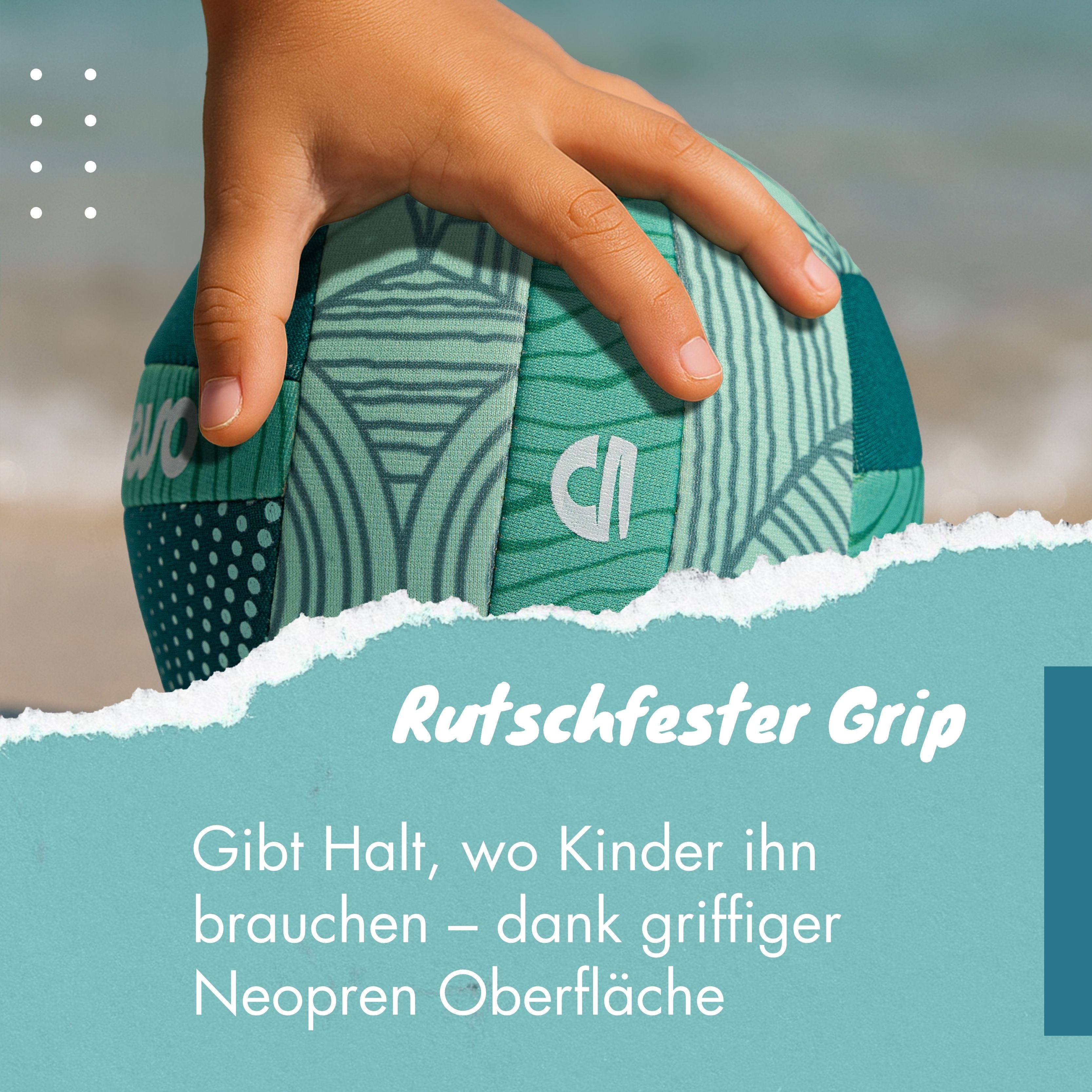 Kinderball Beachbuddy aus Neopren Größe 2