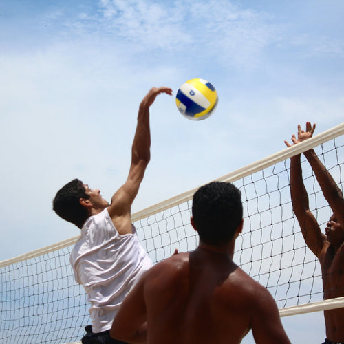 Sundowner Beachvolleyball Set mit Ballpumpe