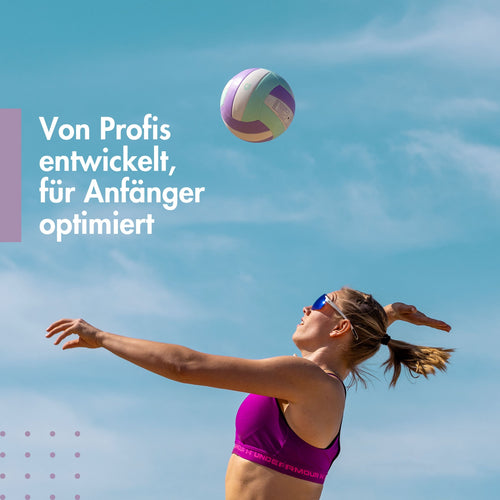 Sundowner Beachvolleyball Set mit Ballpumpe