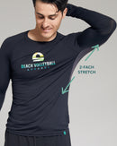 Beachvolleyball Longsleeve Top Herren