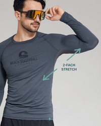 Beachvolleyball Longsleeve Top Herren