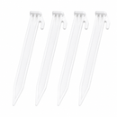4x Heringe Set weiß 15cm für Momevo Sunsail