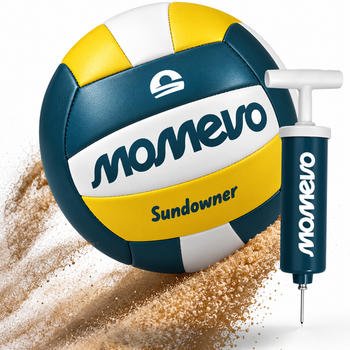 Sundowner Beachvolleyball Set mit Ballpumpe