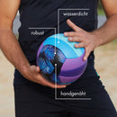 Beachvolleyball SunSetter, offizielle Größe, handgenäht, robust, wasserdicht